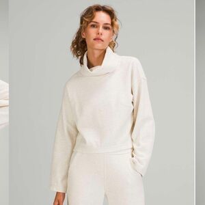 Lululemon Ribbed Funnel Neck Pullover